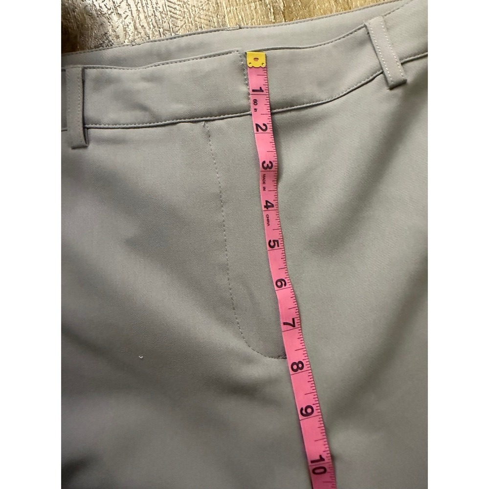 Joie Grey Lavender High Rise Straightโ Leg Dress Pants Size 14 Career Trousers - Picture 6 of 8